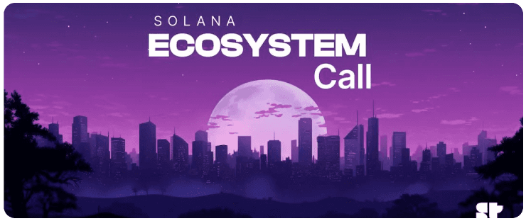 Ecosystem Call IRL